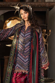 Maria B MPrints Embroidered Cambric Unstitched 3Pc Suit MPT-3107-B