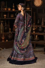 Maria B MPrints Embroidered Cambric Unstitched 3Pc Suit MPT-3107-B