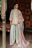 Maria B MPrints Embroidered Linen Unstitched 3Pc Suit MPT-3108-B