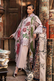 Maria B MPrints Embroidered Cambric Unstitched 3Pc Suit MPT-3109-A