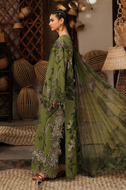 Maria B MPrints Embroidered Cambric Unstitched 3Pc Suit MPT-3109-B