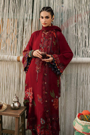 Maria B MPrints Embroidered Linen Unstitched 3Pc Suit MPT-3110-A