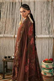Maria B MPrints Embroidered Linen Unstitched 3Pc Suit MPT-3110-B
