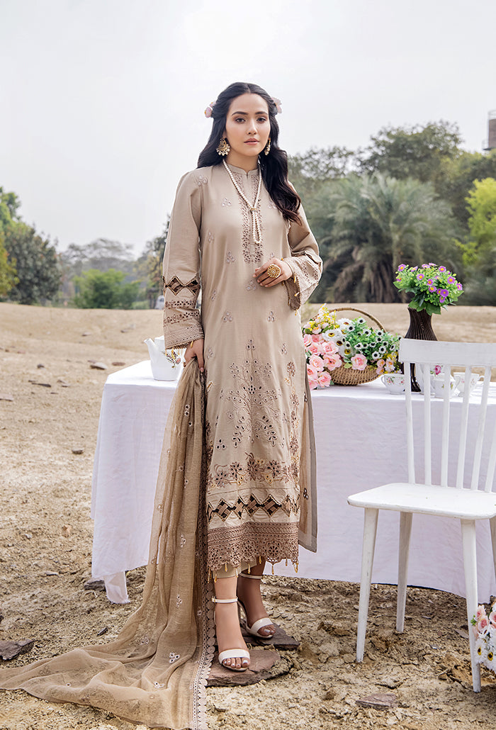 Maah Rukh by Humdum Embroidered Lawn Unstitched 3Pc Suit MR-02