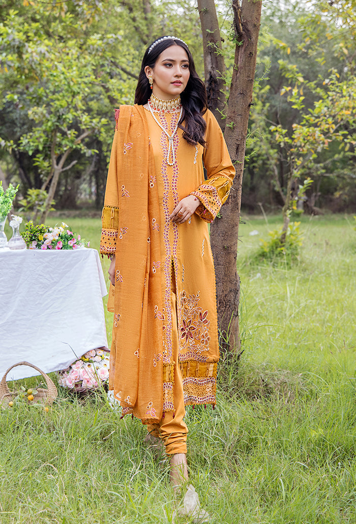Maah Rukh by Humdum Embroidered Lawn Unstitched 3Pc Suit MR-04