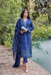 Maah Rukh by Humdum Embroidered Lawn Unstitched 3Pc Suit MR-06