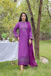 Maah Rukh by Humdum Embroidered Lawn Unstitched 3Pc Suit MR-08