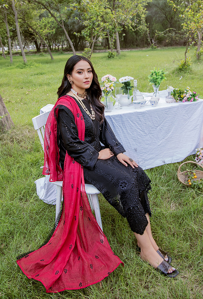 Maah Rukh by Humdum Embroidered Lawn Unstitched 3Pc Suit MR-10