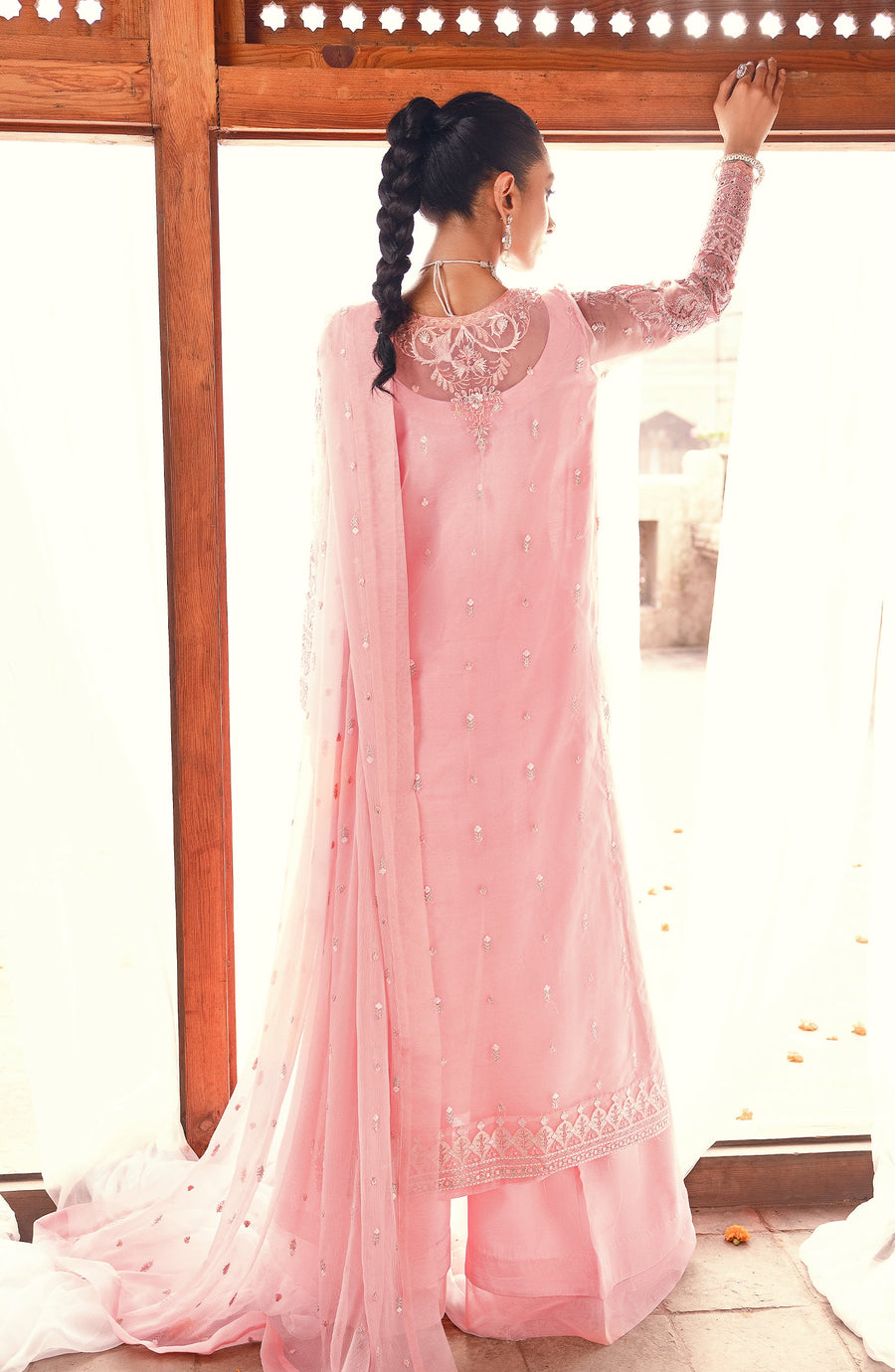 Maryum N Maria Khoobsurat Unstitched Organza 3Pc Suit MS23-543