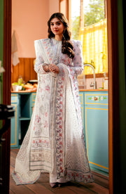 Maryum N Maria Embroidered Lawn Unstitched 3Pc Suit MS24-554 Fatin