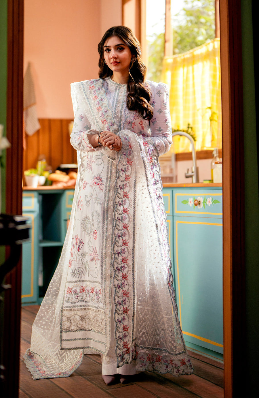 Maryum N Maria Embroidered Lawn Unstitched 3Pc Suit MS24-554 Fatin