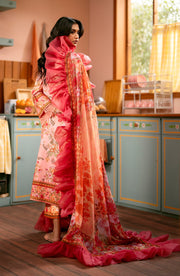 Maryum N Maria Embroidered Lawn Unstitched 3Pc Suit MS24-578 Sawera
