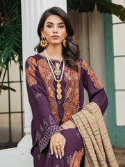 Charizma Masakali Embroidered Leather Unstitched 3Pc Suit MSK3-03