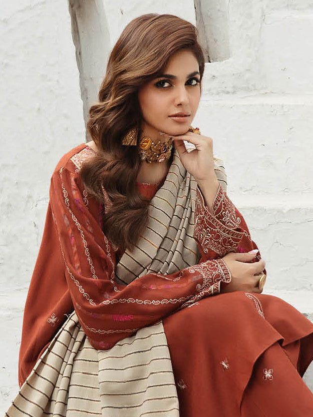 Charizma Masakali Embroidered Leather Unstitched 3Pc Suit MSK3-05