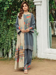 Charizma Masakali Embroidered Leather Unstitched 3Pc Suit MSK3-06