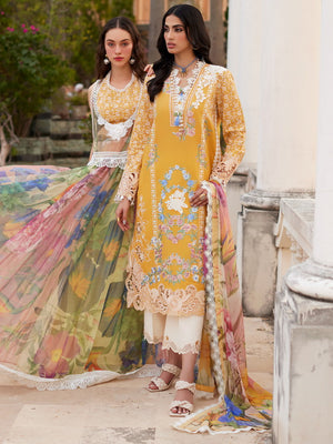 Mushq Te Amo Embroidered Lawn Unstitched 3Pc Suit MSL-2405 Milano Moda