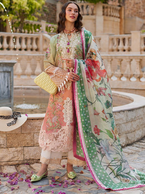 Mushq Te Amo Embroidered Lawn Unstitched 3Pc Suit MSL-2413 Venice Verve