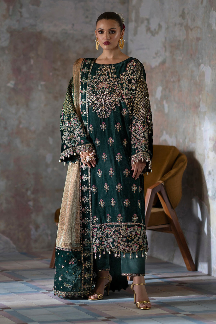 silk dress
