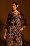 Emaan Adeel Casabella Embroidered Chiffon Unstitched 3Pc Suit - ADIBA