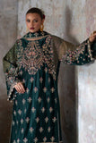 Emaan Adeel Saanjh Embroidered Velvet Unstitched 3Pc Suit - Nisha