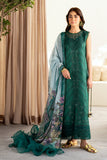 Saad Shaikh Luxe Embroidered Lawn Unstitched 3Pc Suit - Petal