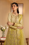 Emaan Adeel Romansiyyah Embroidered Organza Unstitched 3Pc Suit - Sabian