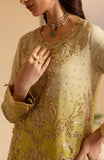 Emaan Adeel Romansiyyah Embroidered Organza Unstitched 3Pc Suit - Sabian