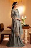 Emaan Adeel Romansiyyah Embroidered Organza Unstitched 3Pc Suit - Roheen