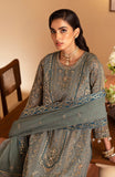 Emaan Adeel Romansiyyah Embroidered Organza Unstitched 3Pc Suit - Roheen