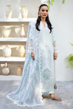 Saad Shaikh Luxe Embroidered Lawn Unstitched 3Pc Suit - Meraki