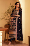 Emaan Adeel Romansiyyah Embroidered Chiffon Unstitched 3Pc Suit - Nageena