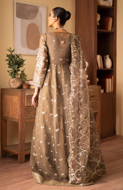 Emaan Adeel Romansiyyah Embroidered Organza Unstitched 3Pc Suit - Yesra
