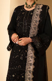 Emaan Adeel Romansiyyah Embroidered Chiffon Unstitched 3Pc Suit - Rehani