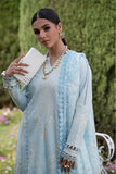 Zarposh Celia Embroidered Lawn Unstitched 3Pc Suit - Aveline