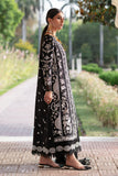 Zarposh Celia Embroidered Lawn Unstitched 3Pc Suit - Selara