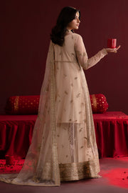 Emaan Adeel Nooresha Embroidered Net Unstitched 3Pc Suit - Safira