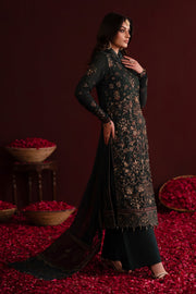 Emaan Adeel Nooresha Embroidered Chiffon Unstitched 3Pc Suit - Kavya