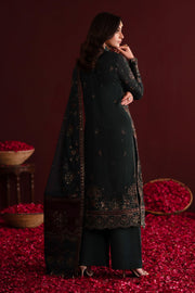 Emaan Adeel Nooresha Embroidered Chiffon Unstitched 3Pc Suit - Kavya