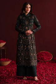 Emaan Adeel Nooresha Embroidered Chiffon Unstitched 3Pc Suit - Kavya