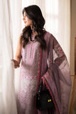 Lumiere by Saad Shaikh Embroidered Dull Silk Unstitched 3Pc Suit D-01 Celestial