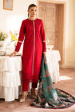 Lumiere by Saad Shaikh Embroidered Dull Silk Unstitched 3Pc Suit D-07 Coral