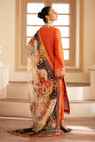 Lumiere by Saad Shaikh Embroidered Dull Silk Unstitched 3Pc Suit D-02 Zenith