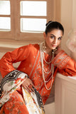 Lumiere by Saad Shaikh Embroidered Dull Silk Unstitched 3Pc Suit D-02 Zenith