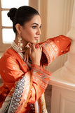 Lumiere by Saad Shaikh Embroidered Dull Silk Unstitched 3Pc Suit D-02 Zenith