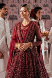 Silsila by Saad Shaikh Embroidered Net Unstitched 3Pc Suit D-02 Elaila