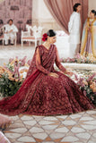 Silsila by Saad Shaikh Embroidered Net Unstitched 3Pc Suit D-02 Elaila