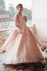 Silsila by Saad Shaikh Embroidered Net Unstitched 3Pc Suit D-07 Azela