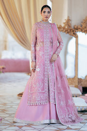 Silsila by Saad Shaikh Embroidered Organza Unstitched 3Pc Suit D-03 Leya