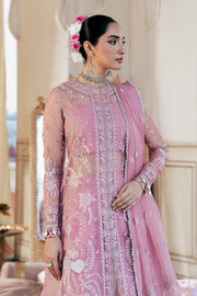 Silsila by Saad Shaikh Embroidered Organza Unstitched 3Pc Suit D-03 Leya