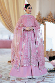 Silsila by Saad Shaikh Embroidered Organza Unstitched 3Pc Suit D-03 Leya